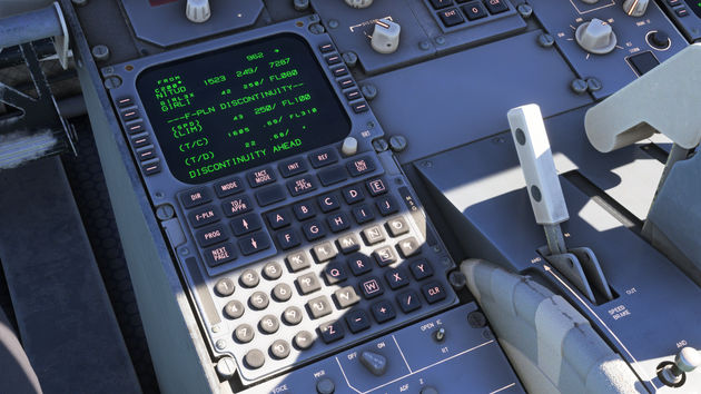 AFCAS Profile mode do Fokker 100